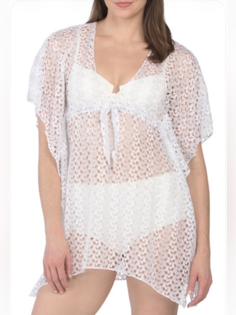 NWT Becca lace tunic size M-L.